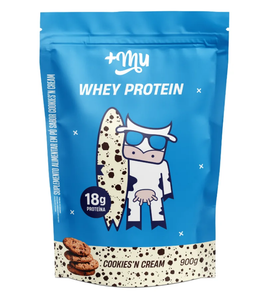Whey Concentrado +Mu - Cookies'n Cream - Refil 900g
