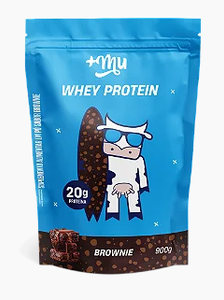 Whey Concentrado +Mu - Brownie - Refil 900g