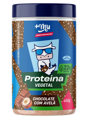 Proteína Vegetal +Mu Performance - Chocolate com Avelã - Pote 450g