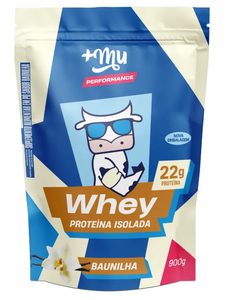 Whey Isolado +Mu Performance - Baunilha - Refil 900g