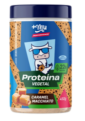 Proteína Vegetal +Mu Performance - Caramel Macchiato - Pote 450g