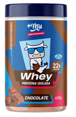 Whey Isolado +Mu Performance - Chocolate - Pote 450g