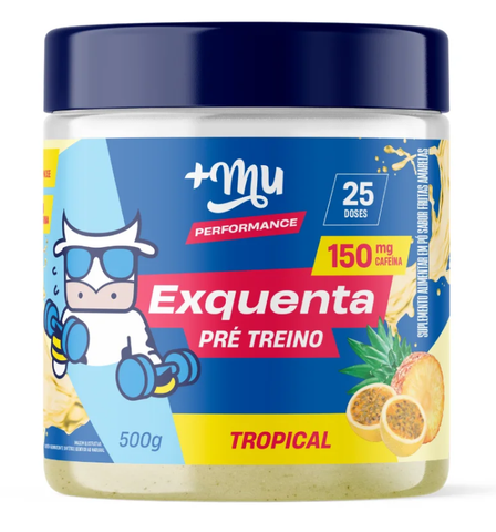 Exquenta +Mu Performance - Pré-Treino - Tropical - 500g