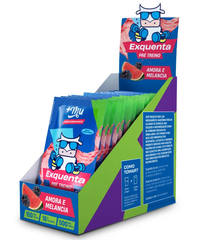 Exquenta +Mu Performance - Pré-Treino em Sachê - Amora e Melancia (15 sachês com 20g cada) - 300g