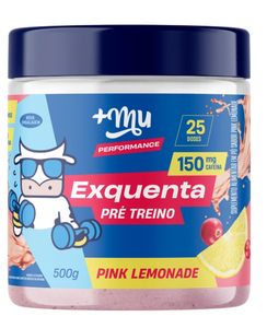 Exquenta +Mu Performance - Pré-Treino - Pink Lemonade - 500g