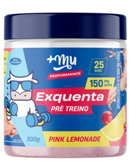 Exquenta +Mu Performance - Pré-Treino - Pink Lemonade - 500g