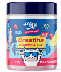 Creatina +Mu Performance 100% Pura - Pink Lemonade - 210g