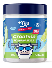 Creatina +Mu Performance 100% Pura - Limonada - 210g