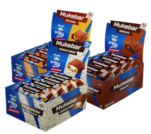 Combo Mukebar +Mu Performance (3 Caixas Sabores Mistos - 36 uni.) - 720g