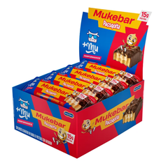 Mukebar +Mu Performance 15g de Proteína - Paçoquita - Caixa 12 unidades - 720g