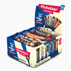 [LANÇAMENTO] MUKEBAR DISPLAY MISTO +MU PERFORMANCE 15g DE PROTEÍNA- CAIXA COM 12 UNIDADES - 720G