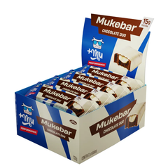 Mukebar +Mu Performance 15g de Proteína - Chocolate Duo - Caixa 12 unidades - 720g