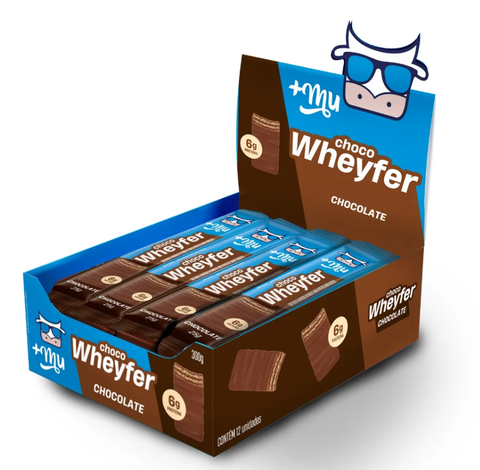 Chocowheyfer +Mu - Chocolate - Caixa 12 unidades - 300g