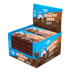 Chocowheyfer Bites - Chocolate c/ Avelã - 12 Pacotinhos - 420g